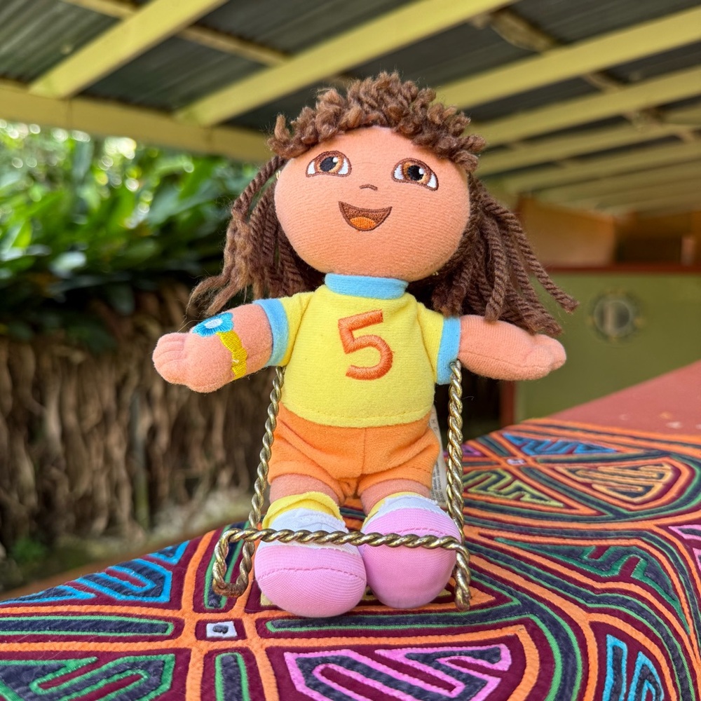 Dora the Explorer Plush 8 Inch Fisher Price Mattel Nickelodeon Doll